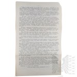 PSZnZ/Emigration Bulletin of the 24th Uhlan Regiment Chapter - No. 75, December 1972, Emigration, London, United Kingdom, Veterans