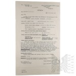 PSZnZ: Collection of Demobilization Documents of Stanisław Bukielski, Polish Armed Forces in the West