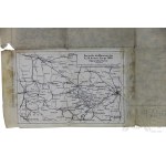 German Empire - Map of Maneuvers by the 5th and 6th Army Corps, Lower Silesia, 1890, Scale 1:500,000