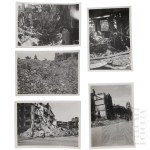 1945 Warsaw Uprising: Warsaw After the Uprising—A Collection of 25 Photographs: Streets and Buildings by Czesław Wiśniewski