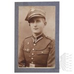 20th century / Poland / Second Polish Republic: Photograph of a Polish Army soldier / Model 38 “Rembertówka” belt buckle, Warsaw Capital Battalion