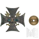 Second Polish Republic: Lithuanian-Belarusian Front Badge, 1919–1920