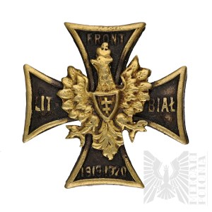 Second Polish Republic Miniature Badge: Lithuanian-Belarusian Front