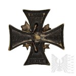 Second Polish Republic Miniature Badge: Lithuanian-Belarusian Front