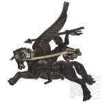 [925 SILVER] United Kingdom/PSZnZ/WWII Sweetheart Pegasus Brooch - Parachute Troops, SBS, Paratroopers