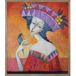 Jan Bonawentura Ostrowski, Woman in a Hat, 2026