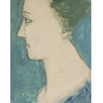 Jerzy Nowosielski (ur. 1943), Portret - praca dwustronna, lata 40. XX w.