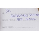 Stefan Gierowski (1925 Częstochowa - 2022 Warsaw), Untitled.