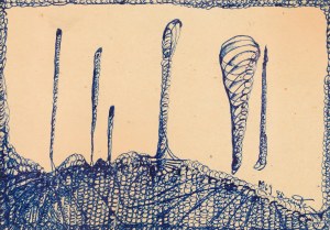 Erna Rosenstein (1913 Lwów - 2004 Warszawa), Bez tytulu, 1969