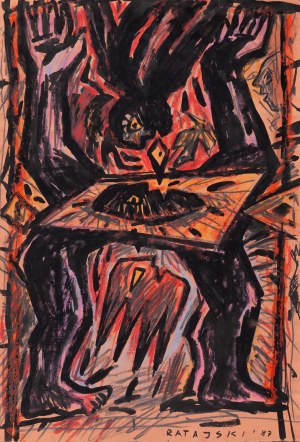Sławomir Ratajski (ur. 1955, Warszawa), Bez tytułu, 1987