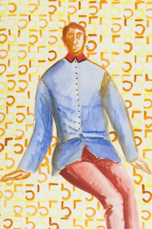 Jarosław Modzelewski (ur. 1955, Warszawa), Szkic do obrazu 