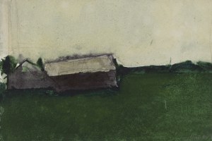 Jacek Sienicki (1928 Warszawa - 2000 Warszawa), Pejzaż wiejski, 1993