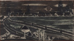 Tadeusz Kulisiewicz (1899 Kalisz - 1988 Warszawa), Pejzaż, 1963
