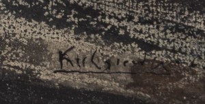 Tadeusz Kulisiewicz (1899 Kalisz - 1988 Warszawa), Pejzaż, 1963