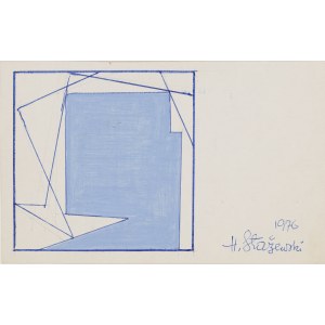 Henryk Stażewski (1894 Warsaw - 1988 Warsaw), Untitled , 1976