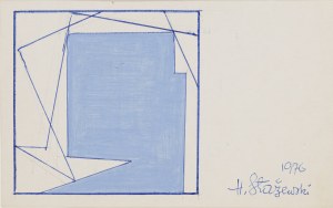 Henryk Stażewski (1894 Warszawa - 1988 Warszawa), Bez tytułu , 1976