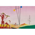 Tadeusz Gronowski (1894 Warsaw - 1990 Warsaw), Composition with a centaur