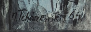 Jerzy Tchórzewski (1928 Siedlce - 1999 Warszawa), Bez tytułu, 1964