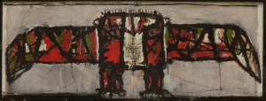 Rajmund Ziemski (1930 Radom - 2005 Warszawa), Bez tytułu, 1957