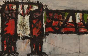 Rajmund Ziemski (1930 Radom - 2005 Warszawa), Bez tytułu, 1957