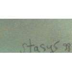 Stasys Eidrigevicius (b. 1949, Medinishki, Lithuania), Visa Document, 1998