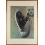 Stasys Eidrigevicius (b. 1949, Medinishki, Lithuania), Visa Document, 1998