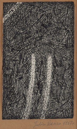 Julian Henryk Raczko (1936 Warszawa - 2019 ), Bez tytułu, 1967