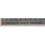Edward Dwurnik (1943 Radzymin - 2018 Warszawa), Więzienny pałac z cyklu Akwarele z Bukowiny, 1981