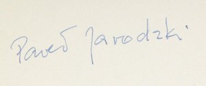 Paweł Jarodzki (1958 Wrocław - 2021 ), Folksinger obserwuje jak Pan Bóg jego własną ręką gra na pianinie, 1984