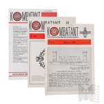 III RP Set of Three Periodicals Veteran - WiN, Office for Veterans and Victims of Repression