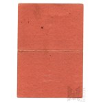 Third Reich/General Government/Occupation Labor Card Certificate - Tomaszow Mazowiecki