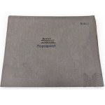 Third Reich Impregnated Map 1:300000 - Kielce, Sandomierz, Mielec, Tarnow