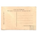 II RP Postcard With Coats of Arms from the Period of the Polish-Lithuanian Commonwealth, Lithuania, Ruthenia, and Pagan.