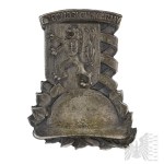 Czechoslovakia/2WW Badge for Czechoslovak Soldiers Stationed in Britain - H.W Miller Birmingham