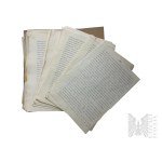 [ZŁOTOROWICZ] PSZnZ/PRL/III RP Four Folders of Documents - Tadeusz Złotorowicz - Knight of the Virtuti Militari