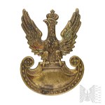 II RP - Polish Cap Eagle wz.19 - Brass