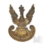 II RP - Polish Cap Eagle wz.19 - Brass