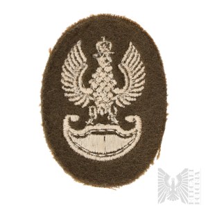 PSZnZ Poľský vyšívaný orol Khaki - Anglicko