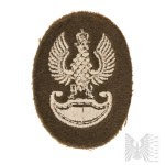 PSZnZ Polish Embroidered Eagle Khaki - England
