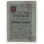 Free City of Gdansk 1923 Passport of the Free City of Gdansk