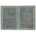 Free City of Gdansk 1923 Passport of the Free City of Gdansk