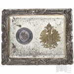 German Empire Decorative Tray with Image of Kaiser Wilhelm II.