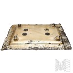 German Empire Decorative Tray with Image of Kaiser Wilhelm II.