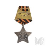 USSR: Order of Fame Third Class/ War Number: 69,874 / Silver.