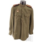 2WW/USSR: War Gymnastics Junior Artillery Lieutenant of the RKKA.