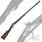 18th/19th Century - French Hunting Cap Shotgun (Saez) Black-barreled Rifle.