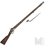 19th Century - French Infantry Rifle wz. 1822 T bis - Set with Bushing Bayonet