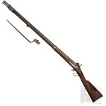 19th Century - French Infantry Rifle wz. 1822 T bis - Set with Bushing Bayonet