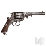 XIXw/Austria: Military Revolver M.1860 Scheinigg, Vienna (Wien)/January Uprising/Kuk/K.u.K./Austro-Hungary/Dornrevolwer/capstone/black pistol