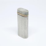 Silver-plated Cartier Paris lighter 1993